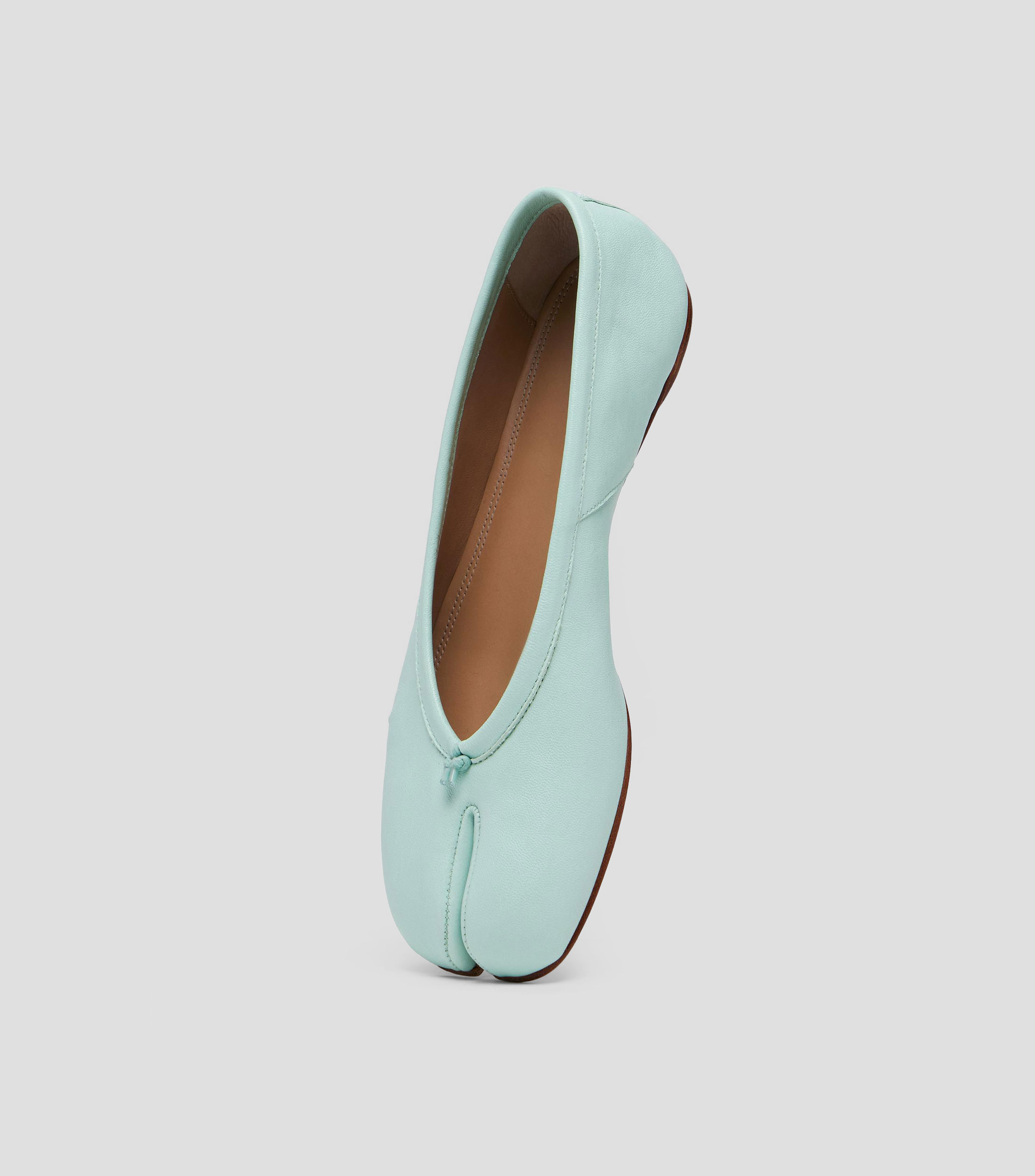 Flats Tabi en piel Mujer